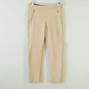 Ralph Lauren RLX Women Tailored Fit Performance Golf Pant Small Beige Slim Fit